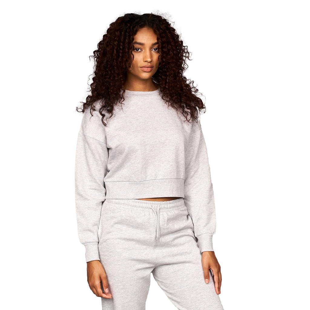 Juice Womens/Ladies Catalina Crew Neck Crop Sweatshirt