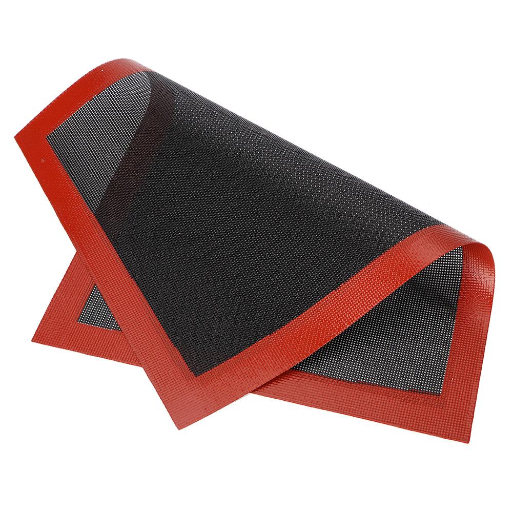 Воздухопроницаемый силиконовый рулонный коврик с антипригарным покрытием, термостойкая сетка для выпечки в духовке