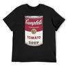Суп Campbell's Футболка дизайнерские рубашки Смешная футболка для мальчиков рубашки с принтом животных мужские с графикой