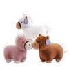 Simulation Design Horse Doll Soft Fluffy Pony Figure New Stuffed Animal  Mascot Doll