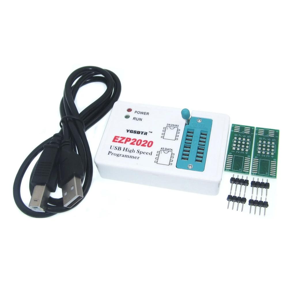 EZP Высокоскоростной USB SPI Программатор + 7 Адаптеров Лучше, чем EZP2013 EZP2010 2011 Поддержка 24 25 26 93 EEPROM 25 Flash Bios