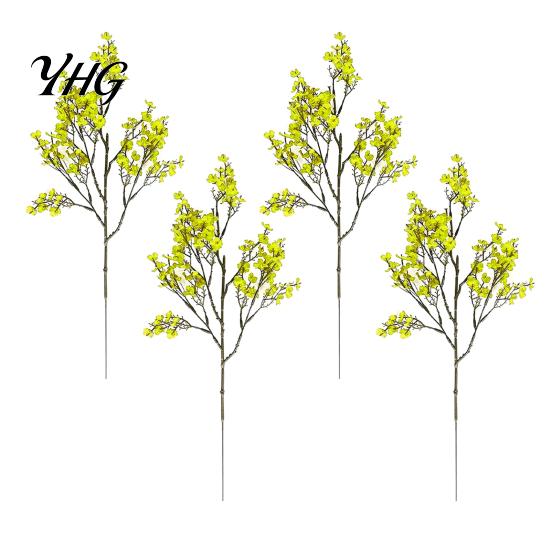 Durable Faux Plant Accents for Home Realistic Artificial Flowers Autumn Decoration, Silk Floral Reusable Harvest Festival Flower Stems Branches