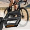 2Pcs Bike Pedal Universal Lightweight Left Right Mountain Road Folding Bicycle Flat Pedal Platform Bike Replacement Accessories