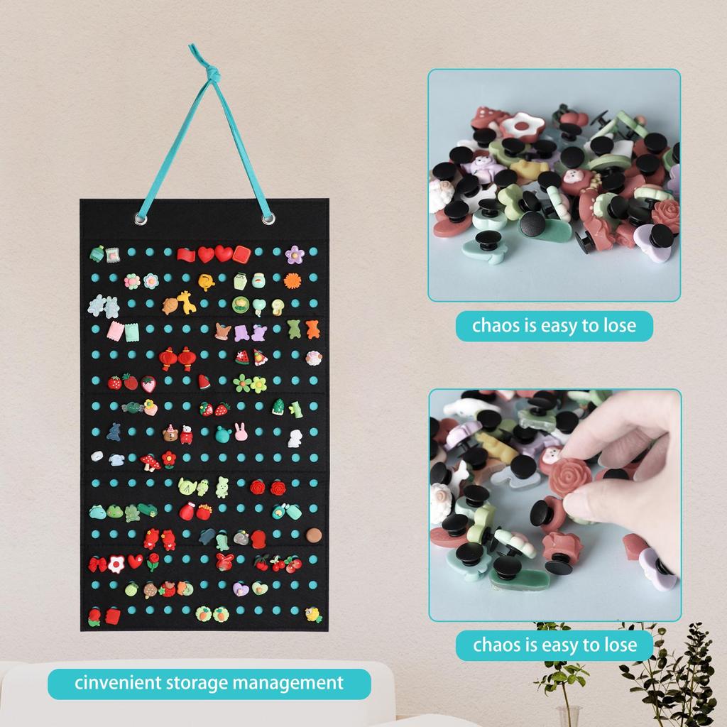 Shoe Charms Organizer Hanging Charm Holder, for Women and Girls, Accessories, Practical