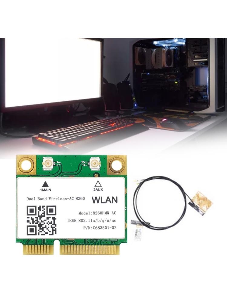 Wireless-AC 8260HMW PCI-e Wifi k карта 2.4g 5g WI-FI -совместимая4.2 867Mbps 8260 WIFI адаптер