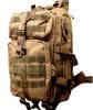 Storm Cross Military Backpack Rucksack Assault Bag Force Equipment Camouflage Survival Game 3DAY MOLL 31L 1588 [STORMCROS] Self-Defense (Tan)