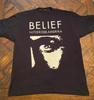 Футболка унисекс Nitzer Ebb группа Belief Черная хлопковая футболка