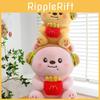 Adorable Fries Burger Drooling Bear Plush Toy Pillow For Children And Teens
