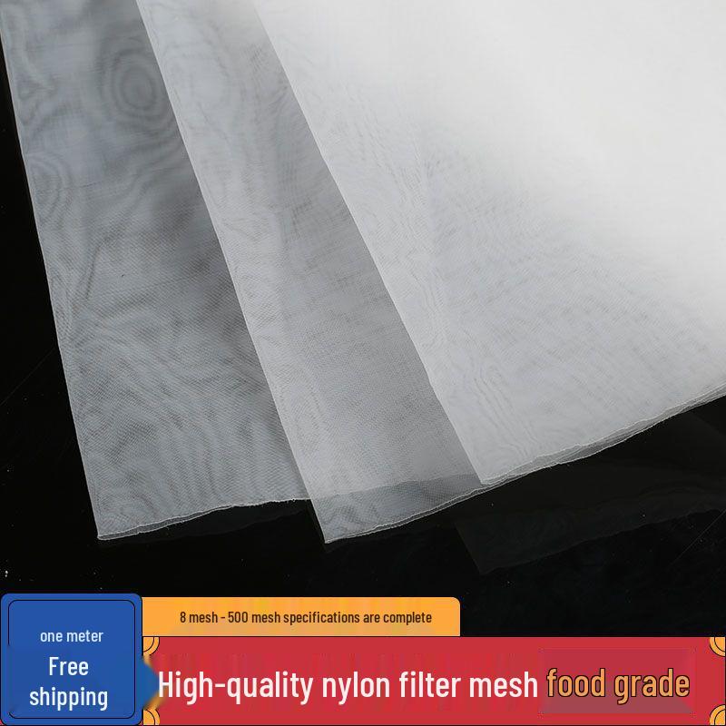 500 Mesh Ultra-Fine Nylon Filter Screen for Soy Milk and Wine - Food Grade