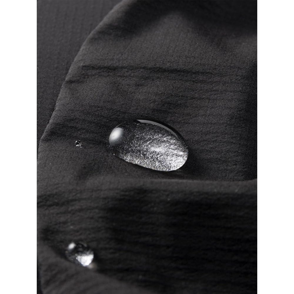 North Run Shield Cap Unisex Водоотталкивающая легкая съемная защитная кепка черного цвета M [The Face]