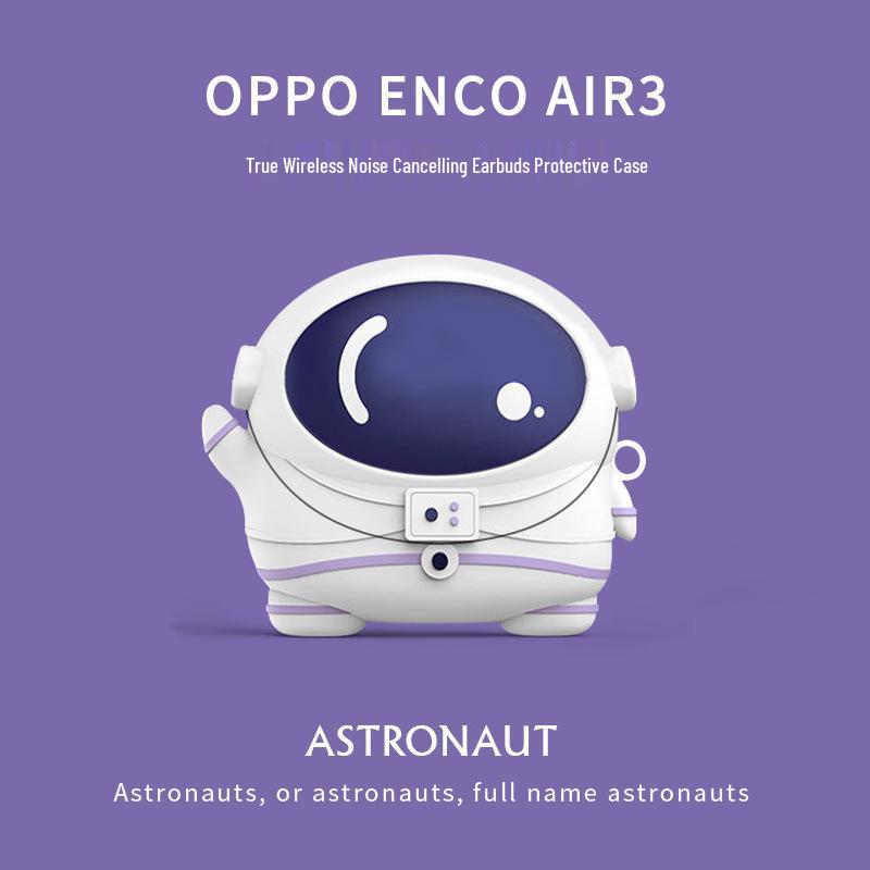 Compatible with OPPO Enco Air3 & Enco R2 Earphone Protective Case - Full Coverage Soft Outer Shell.