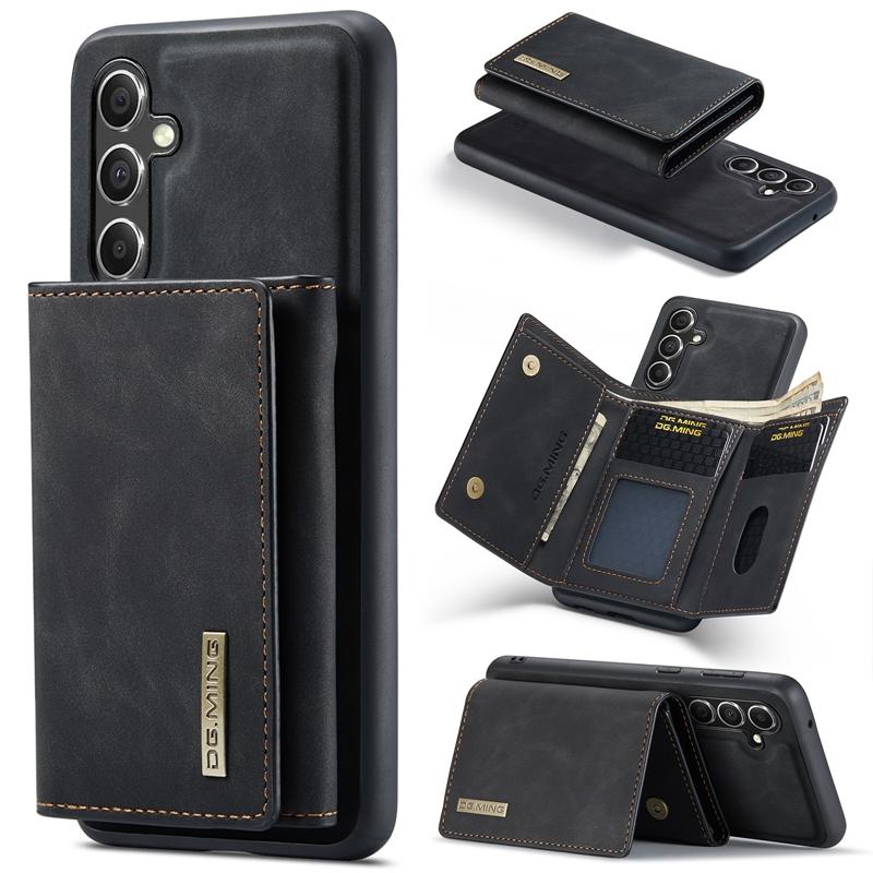 For One Plus 12 Detachable 2 in 1 Leather case Pouch Bag, Shockproof Card Pockets case for Galaxy A53 A54 A55 S21FE