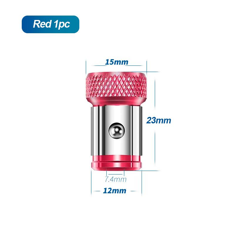 Магнитное кольцо для шурупов Металлическая насадка Сильное магнитное кольцо Держатели для магнитных шурупов для 1/4 дюйма/ 6,35 мм Отвертка Мощные насадки