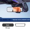 Для BYD Sea Lion 7 EV Внутреннее зеркало заднего вида Защитная крышка Рамка экрана Силиконовые Продукты для украшения интерьера Аксессуары