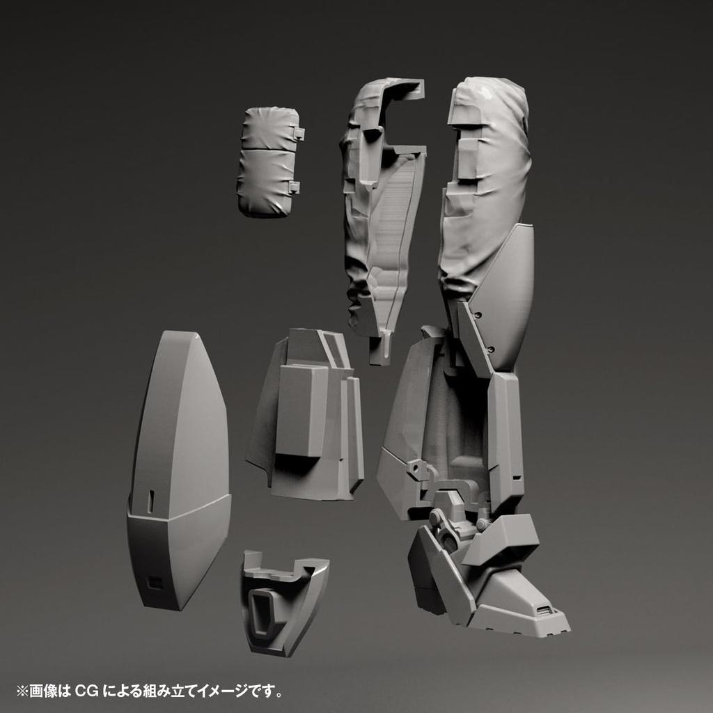 Kaiyodo ARTPLA SCULPTURE WORKS Бронированный Юнит 1 Ingram с Реактивной Броней Масштаб 1/35 Неокрашенный Пластиковый Моделистский Набор