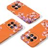 Роскошный Цветочный Чехол Для Телефона Xiaomi Redmi Note 15 14 13 12 11 Pro Plus 12S 11S 14C 13C 4G 5G Пленка Жесткая Крышка
