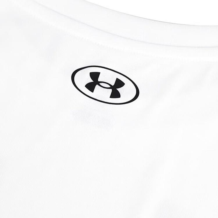 Under Armour T Shirt Women's White Unisex 1377009-100