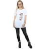 Disney Womens/Ladies Minnie Mouse Offset Cotton Boyfriend T-Shirt