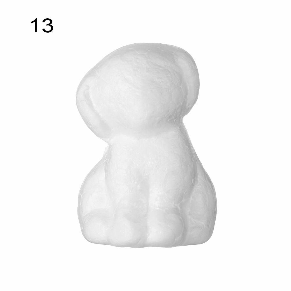 Home Decoration Party Supplies Children Toys Animals Shape Foam Balls White Polystyrene Styrofoam