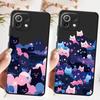 Чехол для телефона Cat Starry Night Funda для Xiaomi Mi 12T Pro 11 11T 14 12X 12 13 Lite 10T