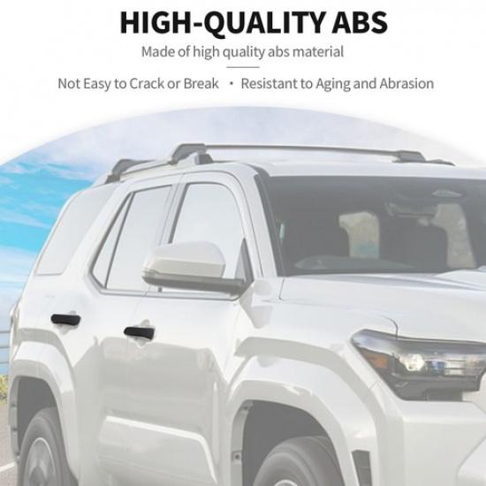 Для 4Runner 2025+ 4-дверный Замок двери Ручка двери Накладки Декоративные Аксессуары Углеродное волокно
