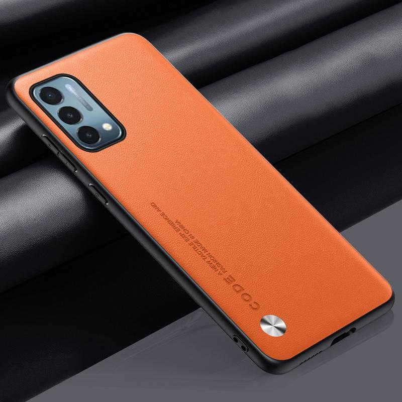 Роскошный чехол из искусственной кожи для OnePlus Nord N200 Задняя крышка Силиконовый противоударный Чехол для телефона с полной защитой для One Plus Nord N200 5G