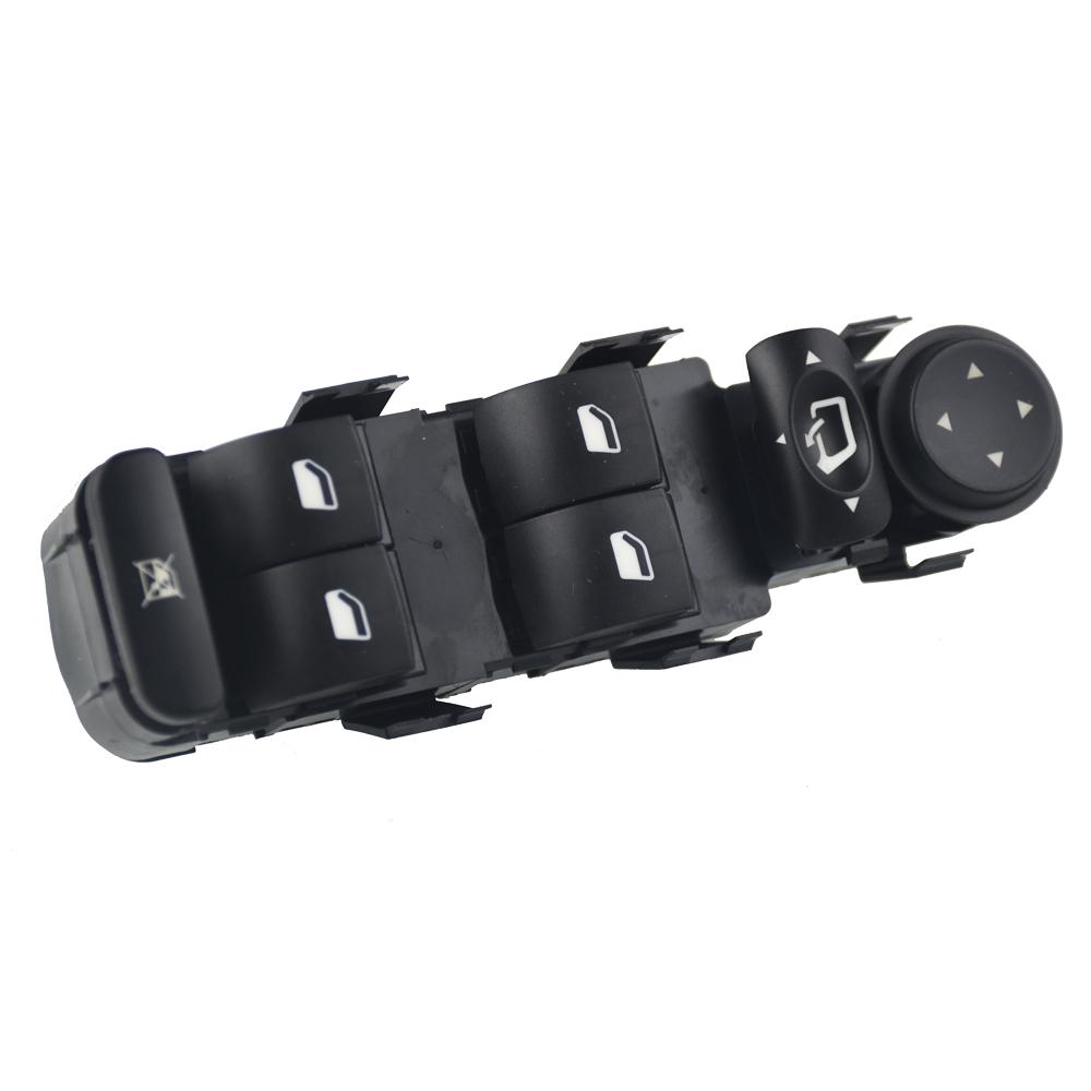 Electric Window Master Mirror Switch Panel 9 Pins For Citroen C4 2004-2010 6554.HA 6554HA