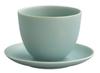 PEBBLE Cup Saucer 180ml Moss Green 17145 &