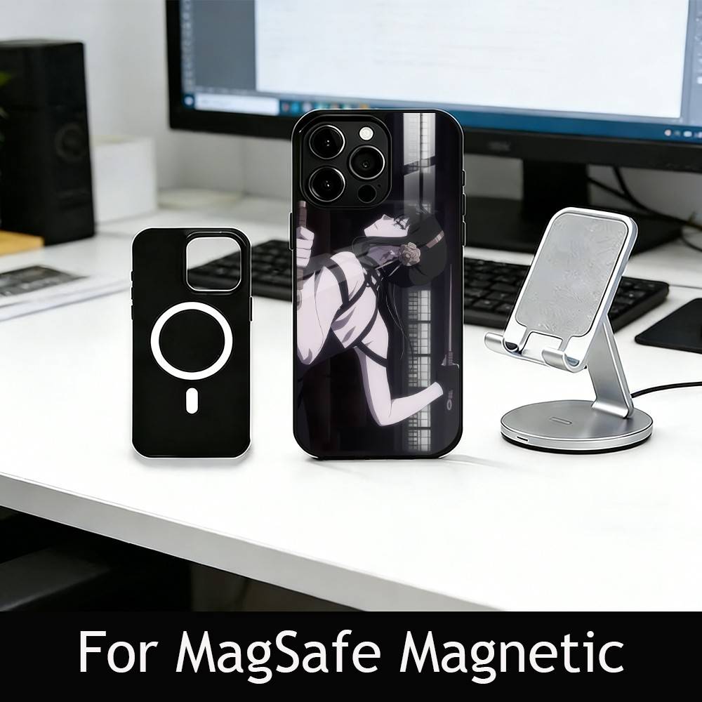 Y-Yor Forger-Spy-Family Phone Case For iPhone17,16,15,14,13,12,11 Plus,Pro Magnetic with Magsafe Wireless Charging