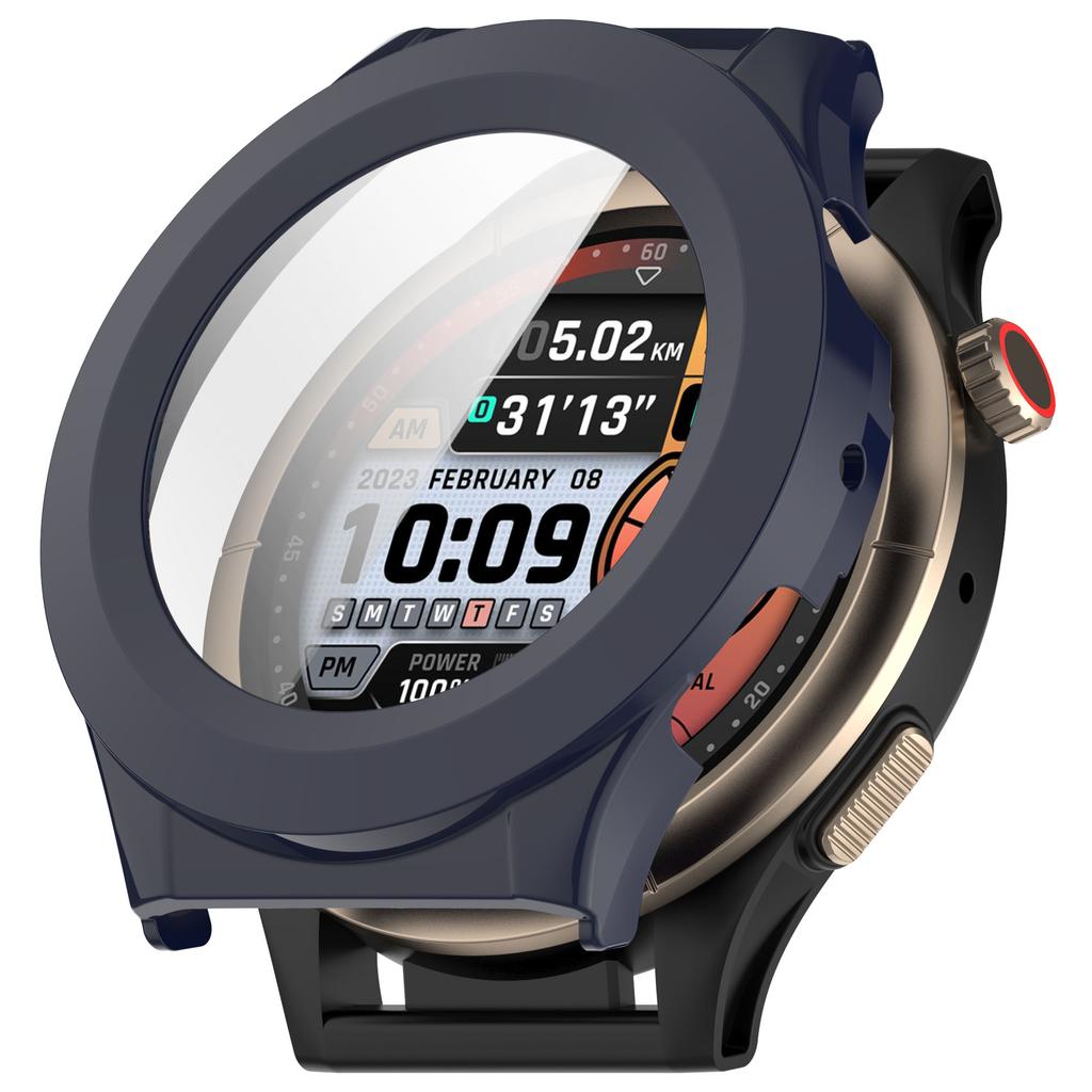 Закаленный стеклянный чехол для Amazfit Cheetah Pro, полноэкранный защитный чехол-бампер для круглых часов Amazfit Cheetah, аксессуары