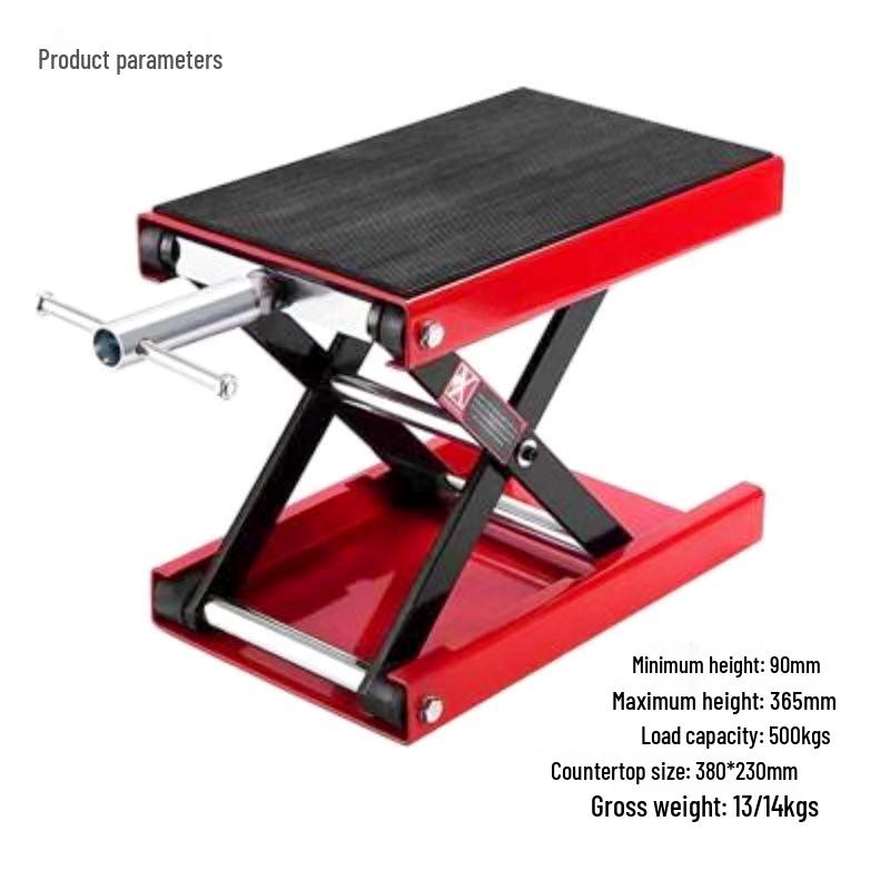 Electric Motorcycle & Bicycle Scissor Lift Platform for Repairs