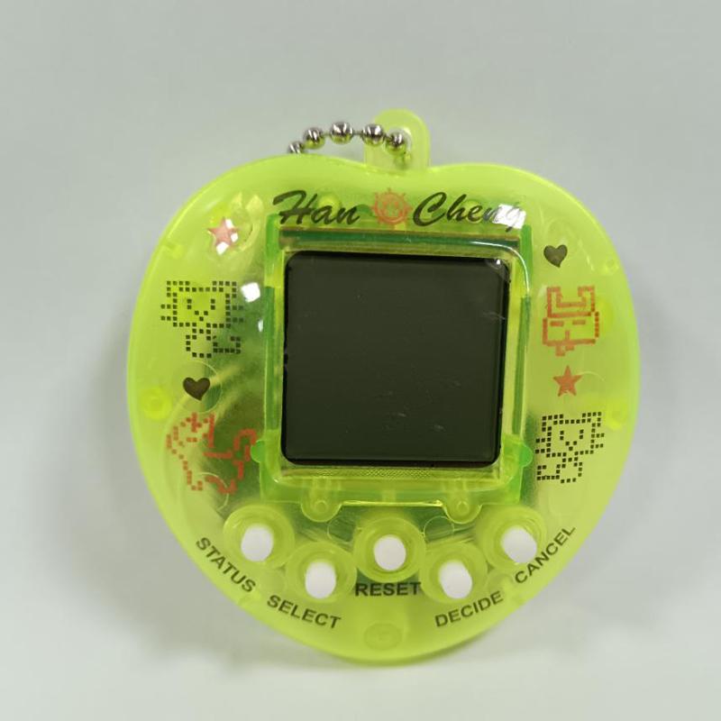 Korean Fashion Rainbow Game Console Bone Keychain Kawaii Harajuku Charm Y2K Crystal Heart Lock DIY Bag Pendant Keychain Vintage