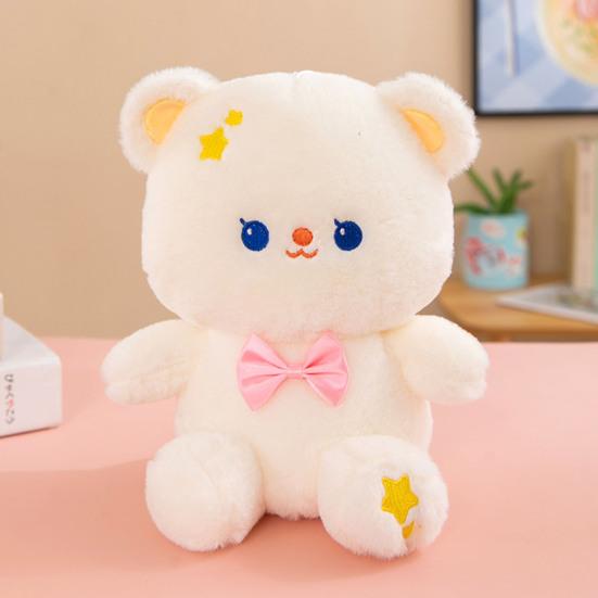 Мультяшная плюшевая игрушка, милый кролик/медведь, кукла, плюшевая одежда, мини-бантик, мягкий пушистый чучело животного