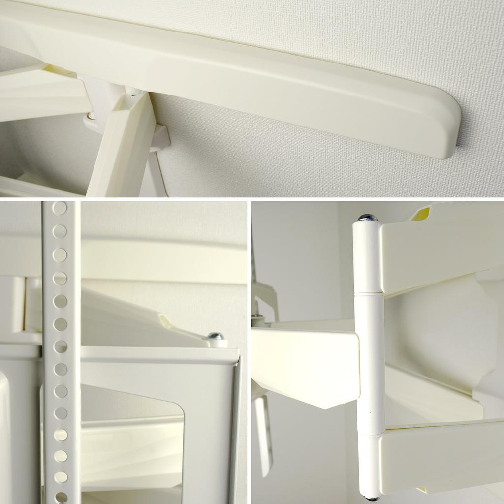 TV wall hanging bracket inches TV setter freestyle VA126 M size White 37-65