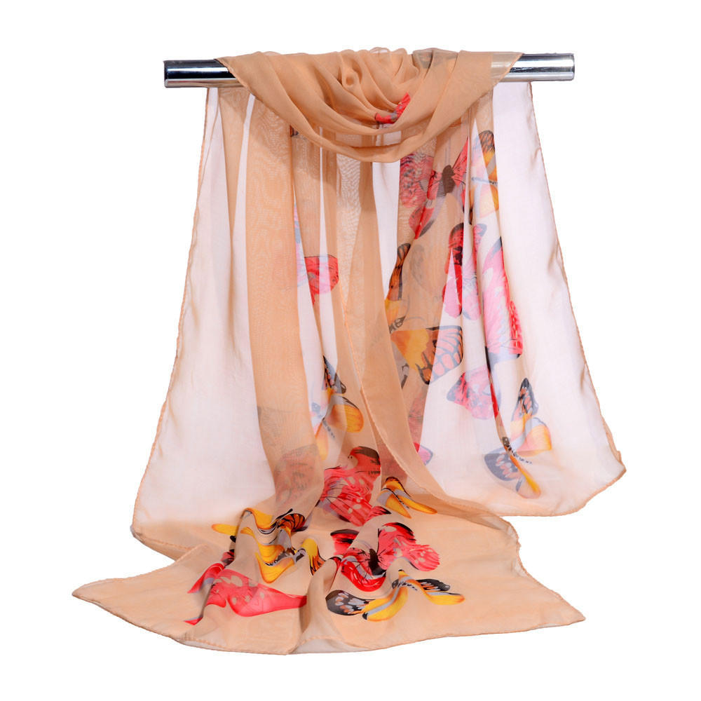 Fashion Women Chiffon Soft Wrap Scarf Ladies Shawl Scarf Scarves