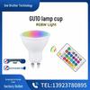 GU10 Smart LED RGB Bulb: Mobile-Controlled Colorful Dimmable Spotlight