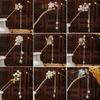 National Style Pearl Flower Tassel Tassel Tassel Pendant Hanfu Accessory Hairpin Female New Chinese Ancient Style Bell Orchid Hairpin