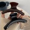 Ацетатные заколки-крабы для волос под черепаховый панцирь Женские большие крабы Заколки Зажимы Леопардовый держатель для хвоста Аксессуары для волос Мода