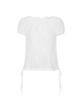 LOULOUSEOUL Flower String Blouse (White)