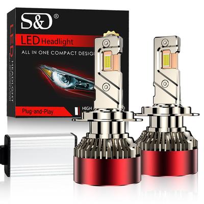 2 шт. Светодиодные лампы для фар H7 H4 6500K H1 H8 H11 Led 9005 HB3 9006 HB4 Автомобильная лампа 120 Вт 60000 лм 9012 Hir2 Высокой мощности Canbus 30SMD CSP Чипы Фара