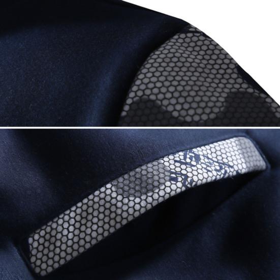 2 шт./компл., мужское зимнее пальто, брюки, костюм с капюшоном, толстые мягкие плюшевые карманы, длинные рукава, камуфляжный принт, ветрозащитный, теплый, эластичный пояс, шнурок для мужчин