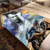 1pc Johnny Hallyday Collage Art Poster blanket, al season lightweigh Poster blanket home office outdoor nap multifunc Poster blanketional blanket