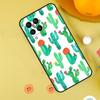 Чехол с растением кактус для Samsung Galaxy M11 M12 M13 M14 M15 M34 M54 M55 M33 M53 M31 M51 M30s M32 M52 M20