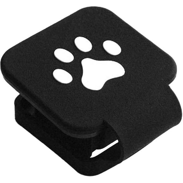 2" Trailer Hitch Cover, Silicone Dog Paw Square Hitch Cap Tube Plug Insert for 2 Inch Receivers, Trailer Exterior Tow Receiver Tube Plug Cap,