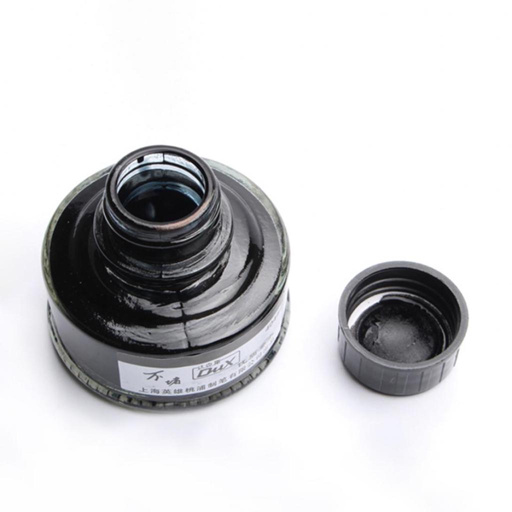 Checkmate 50ML Smooth Writing Fountain Pen Ink Glass Bottle Student School Office Supplies