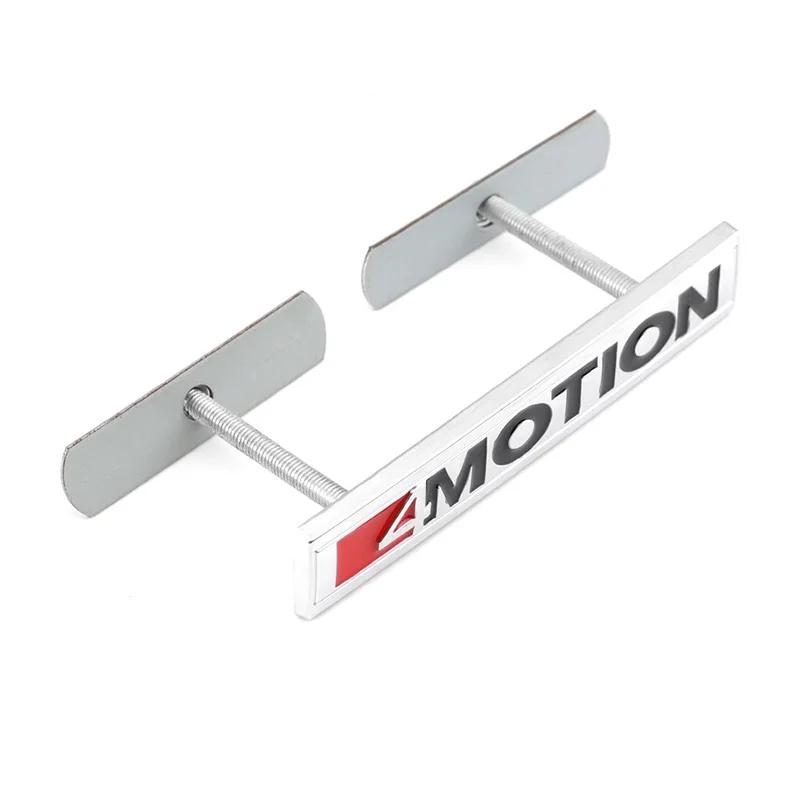 Наклейка на автомобиль 4MOTION Logo Emblem Передняя решетка капота Значок Наклейка для Tiguan golf 4 7 Touareg arteon