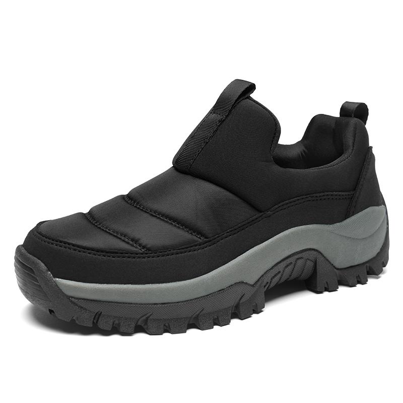 Модные зимние мужские кроссовки, теплые меховые сапоги Ankel, плюшевые мужские зимние сапоги, обувь больших размеров для пар, нескользящие сапоги, повседневная мужская обувь