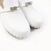 Great HERMES Mule Carlotta kelly buckle white leather Women 36 Used