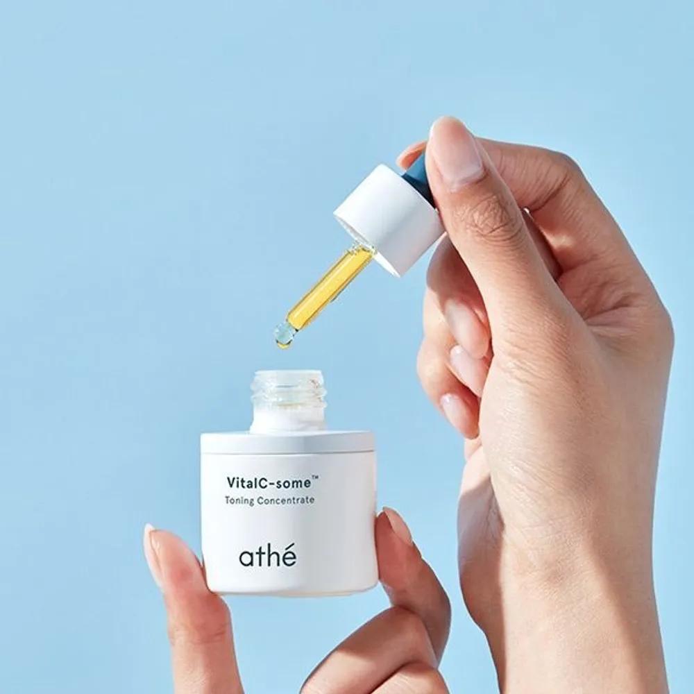 ATE Vital C Тонизирующий концентрат Антиоксидантный Отбеливающий Сыворотка с витамином С 20 мл