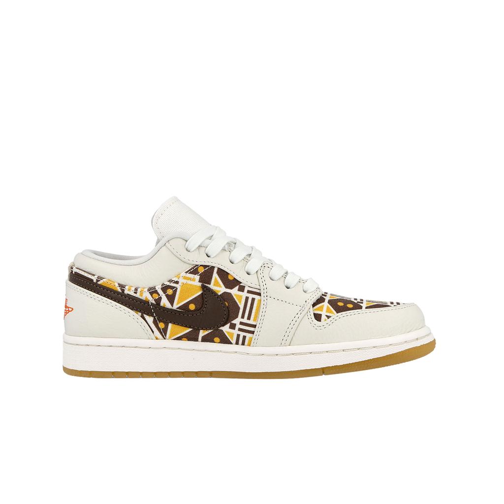 Jordan 1 Низкий Quai 54 Парус Коричневый